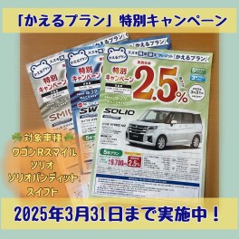 かえるプラン特別キャンペーン実施中！